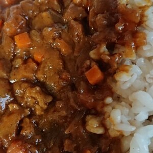 野菜たっぷり市販のルーで簡単キーマカレー